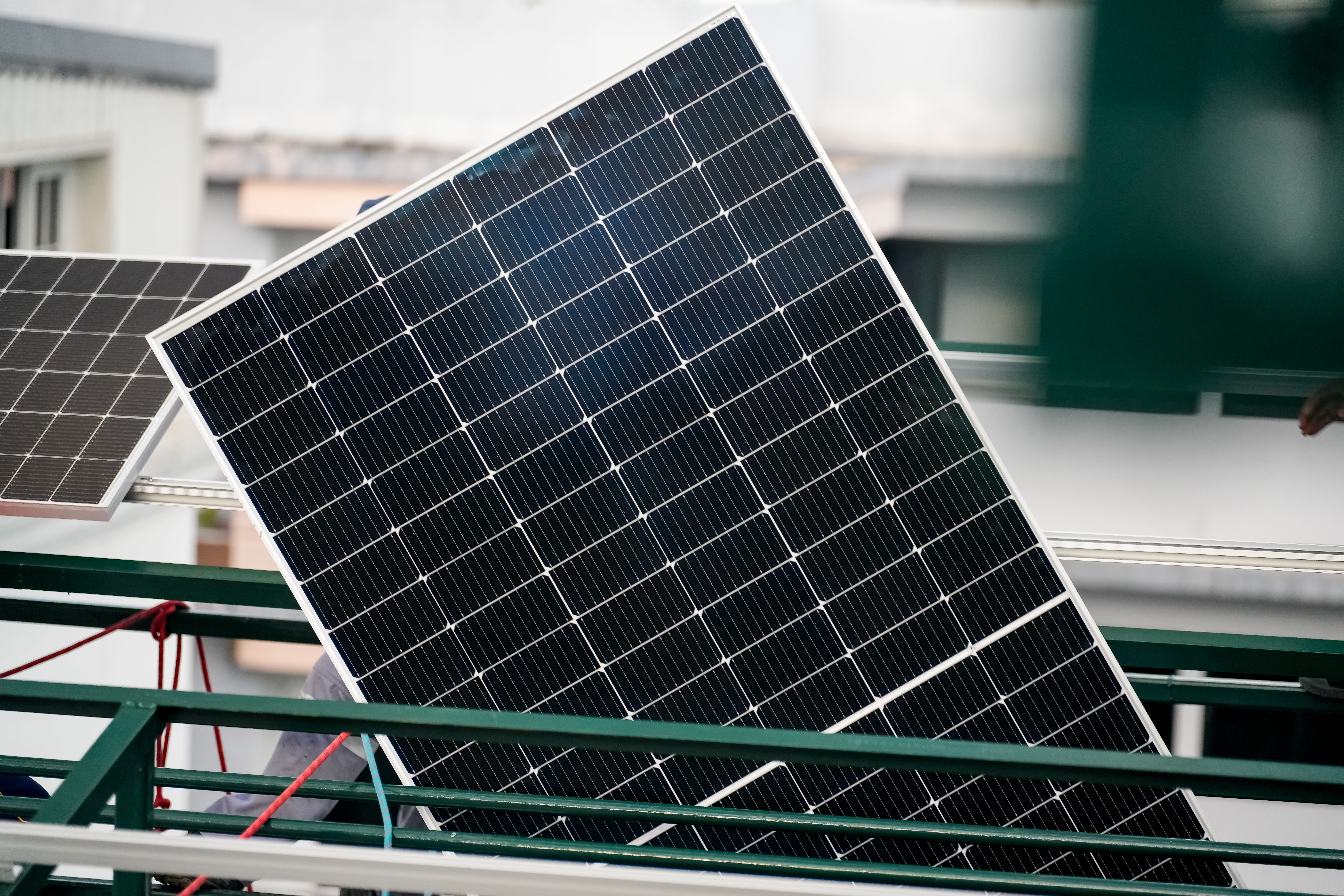 Hybrid solar with battery storage
